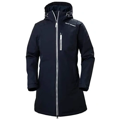 Imagen de Helly Hansen W Long Belfast Winter Jacket Chaqueta De Invierno, Mujer, Azul Marino, M