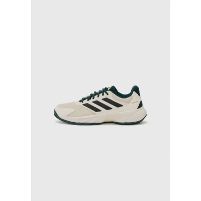 Imagen de adidas Courtjam Control 3 Clay Tennis Shoes, Zapatillas de Tenis Hombre, Blanco Roto núcleo Negro Aurora Ivy, 46 EU