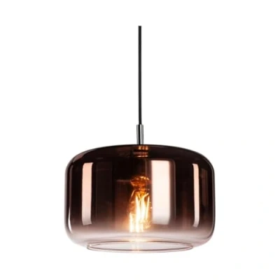 Imagen de SLV luminaria de suspensión PANTILO 28 / lámpara salón, iluminación interior, colgante comedor, led, techo E27 15 W cobre