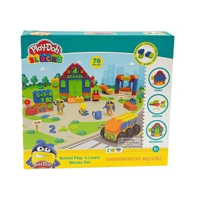 Imagen de Grandi Giochi Play DOH Blocks Caja PLD01