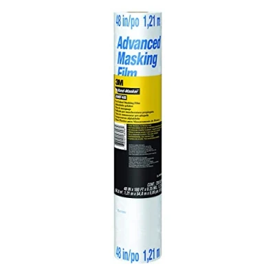 Imagen de ScotchBlue Pro Hand Masker Film para enmascarar avanzado, AMF48 8G, 1.21 m x 54.8 m, 1 Rollo/Caja