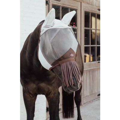 Imagen de Kentucky Fly Mask Classic with Ears and Nose Fringes