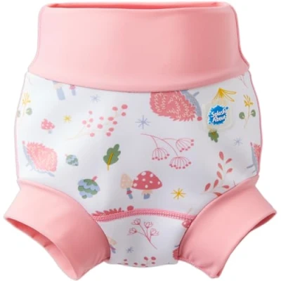 Imagen de Splash About Happy Nappy Reutilizable Pañal de natación para bebés y niños pequeños, Forest Walk, 0 3 Meses Unisex bebé