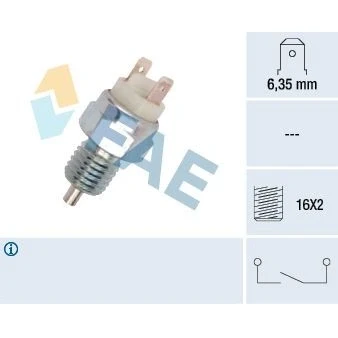 Imagen de FAE 40350 Interruptor, piloto de marcha atrás