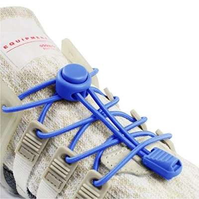 Imagen de INMAKER Cordones sin Atar para Adultos y Niños, Elásticos Zapatillas de Deporte, Redondos