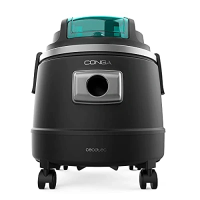 Imagen de Aspirador sin bolsa Cecotec Conga Rockstar 2000 Wet&amp;Dry Liberty, 200 W, 20 l, 18kPa, Función sopladora, 45 min, Inalámbrico, Black