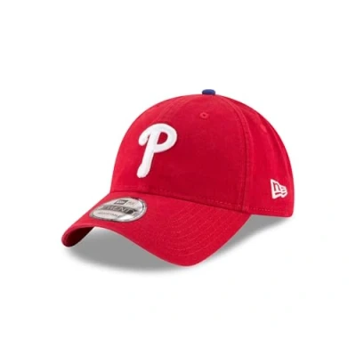 Imagen de New Era Philadelphia Phillies MLB Core Classic Rojo 9Twenty Gorra Ajustable