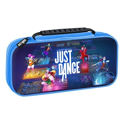 Imagen de Just Dance 2023 Funda de almacenamiento dura y a prueba golpes para Nintendo Switch EVA con cremallera protectora la consola, los juegos accesorios