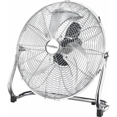 Imagen de Bastilipo Ventilador industrial de 45 cm, cabezal orientable, 120 W, 3 Velocidades, cromado, modelo Mediterráneo