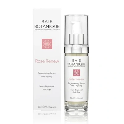 Imagen de Baie Botanique Sérum Anti Edad para la Cara 50ml Agua de Rosas, Absoluto Rosa, Aceite semilla rosa mosqueta, Ácido Glicólico Premiado 98% Natural, 80% Orgánico
