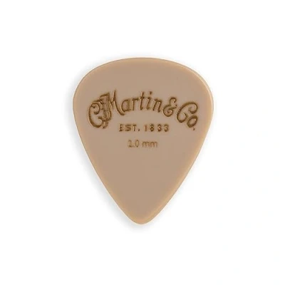 Imagen de MARTIN Púa Luxe by Martin, Apex, 1,00 mm, beige, superficie satinada, logotipo grabado (18A0119)
