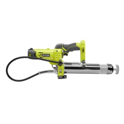 Imagen de RYOBI Pistola de Engrase 18V ONE+ Caudal 210g/min, Presión máx. 690bar Manguera 76cm, Luz LED, Empuñadura GripZONE+, Interruptor Seguridad Batería y Cargador no Incluidos R18GG 0