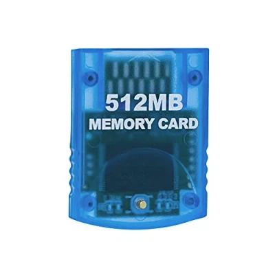 Imagen de Mcbazel Tarjeta de Memoria Almacenamiento para Juegos 512 MB Consola Wii/Gamecube GC