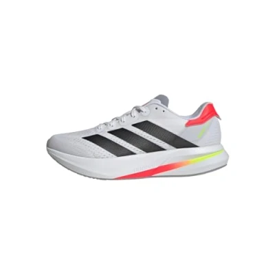 Imagen de adidas Duramo Speed 2 Running Shoes, Zapatillas para Correr Hombre, Cloud White/Core Black/Lucid Red, 36 2/3 EU