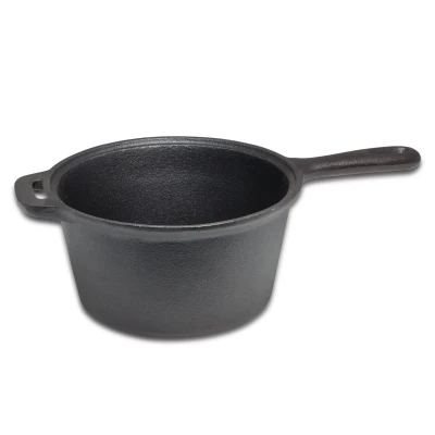 Imagen de Blackwell Sauspan Gietijzer Steelpan ø 18 cm 1.5 liter zonder anti aanbaklaag Suitable for all Cooktops