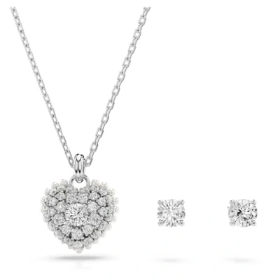 Imagen de Swarovski Hyperbola SET Pendientes, Mujer, Talla: One Size, White