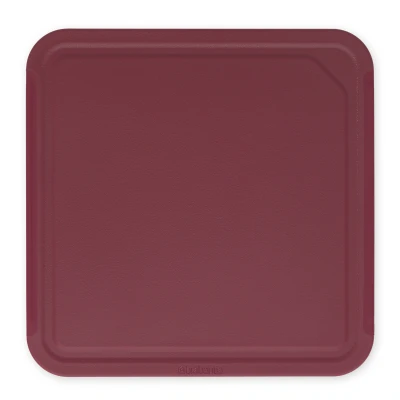 Imagen de Brabantia Tasty+ Tabla de cortar mediana, color Aubergine Rojo