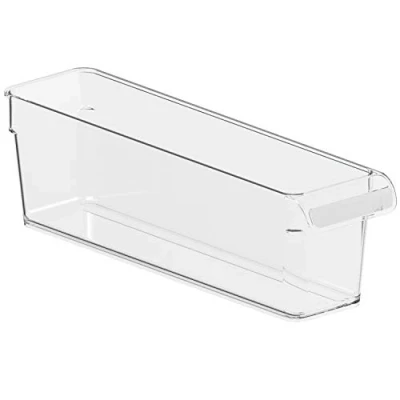 Imagen de Rotho Loft, Organizador de la nevera 1.6l, Plástico PP sin BPA, transparente, S, 1.6l 31.0 x 7.5 9.0 cm