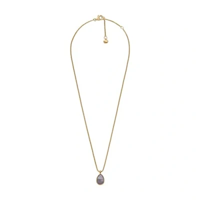 Imagen de Skagen Collar Para Mujer Agnethe, Longitud Total: 40Cm + 5Cm De Acero Inoxidable Dorado, SKJ1557710