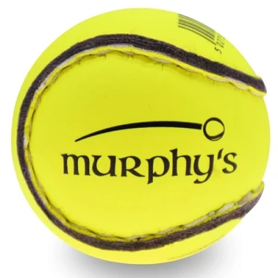 Imagen de Murphys Murphy&#039;s Hurling Sliotar Match Ball Balones de Ejercicio, Adultos Unisex, Fluo Yellow (Amarillo), Talla Única