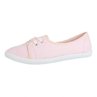 Imagen de Elara Bailarina Mujer Sneaker con Cordones Chunkyrayan BD1413 Rosa 42