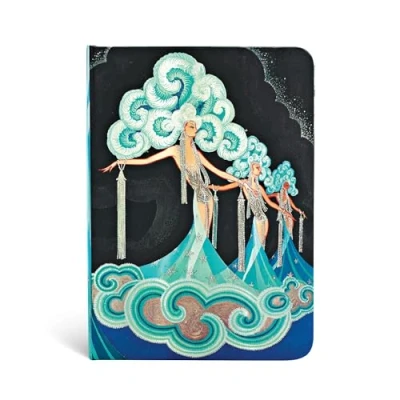 Imagen de Plume (Vintage Vogue) Midi Lined Hardcover Journal (Elastic Band Closure)