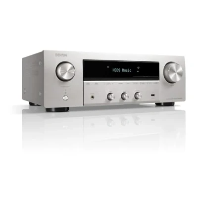 Imagen de Receptor AV Denon DRA 800H, WLAN, AirPlay 2, Bluetooth, 2 Canales, MP3, WAV, FLAC, ALAC y DSD, Plata