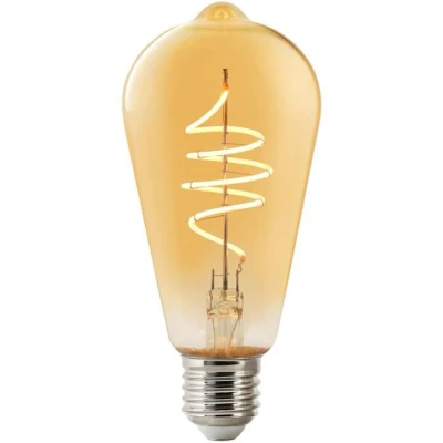 Imagen de Nordlux Bombilla LED ST64 Edison E27 4,7W 822 smart, ámbar