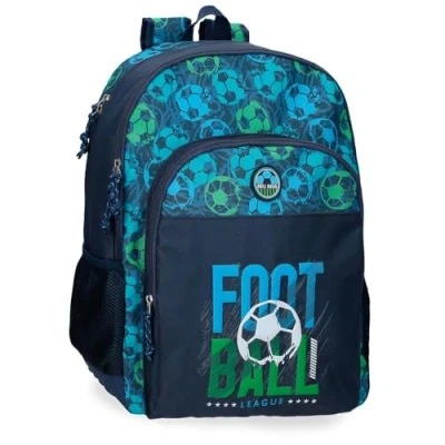 Imagen de Roll Road Joumma Gol Mochila Escolar Negro 33x44x17 cms Poliester 24,68L