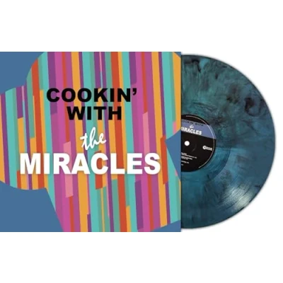 Imagen de Cookin With Vinilo Turquesa Marmol Smokey Robinson &amp; The Miracles