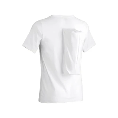 Imagen de somnipax Camiseta intercambiable (solo camiseta, sin rollo o cojín de aire) 100% algodón orgánico, adecuado para variante estándar y confort, hombres, talla S