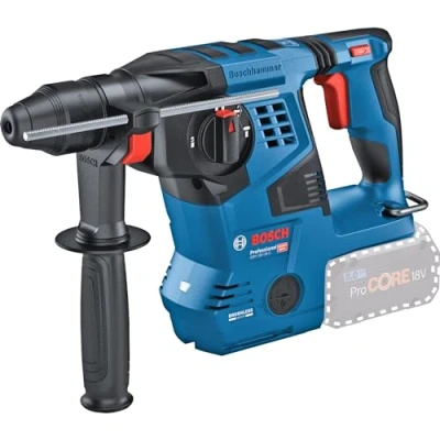 Imagen de Bosch Professional 18V System GBH 28 C Martillo perforador a batería (3,3 J, Ø máx. mm, SDS plus, Vibration Control, KickBack Control)