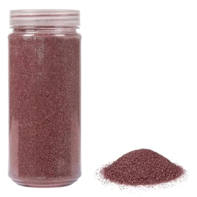 Imagen de Heku 30330 15: Arena decorativa, color burdeos, 750 g, en lata resellable, 750g