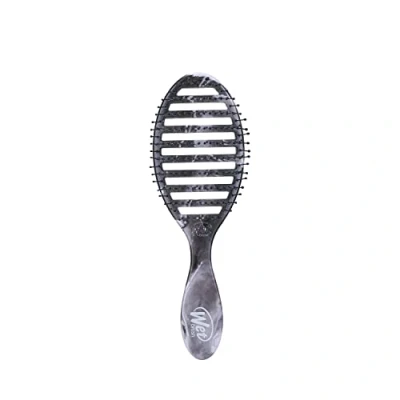 Imagen de Wet Brush Speed Dry Hair Metallic Marble, Onyx Vented Design and Ultra Soft HeatFlex Bristles Are Blow Safe With Ergonomic Handle Manages Tangle Uncontrollable Pain Free