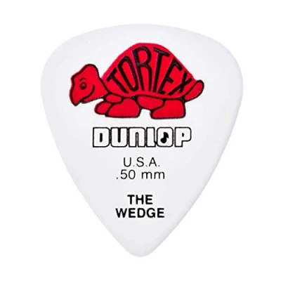Imagen de JIM DUNLOP Púas Tortex Wedge 0,50mm Saco de 12
