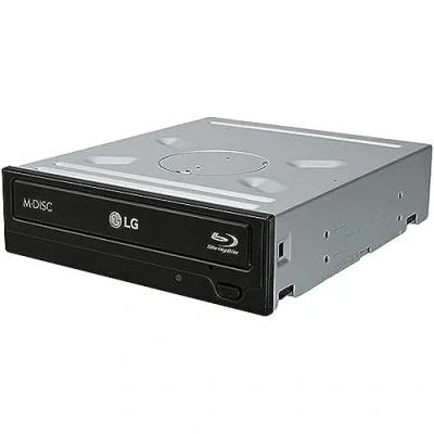 Imagen de LG Blu ray Disc Rewriter Unidad de disco óptico (Negro, Horizontal, SATA, BD R,BD R DL,BD RE,BD RE ROM,CD,CD R,CD ROM,CD RW,DVD,DVD+R,DVD+R DL,DVD+RW,DVD+RW..., 22,16 MB/s, 48x)