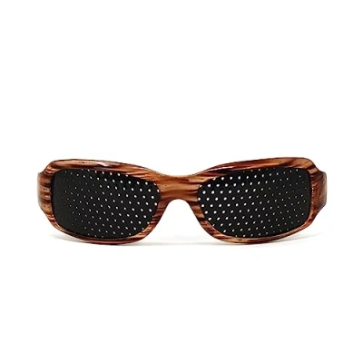 Imagen de NATURALIGHT Gafas Lentes Reticulares Diamante método Bates miopía, presbicia, hipermetropía o astigmatismo Gimnasia ocular para entrenar los ojos