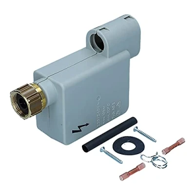Imagen de LUTH Premium Profi Parts Electroválvula Válvula magnética Kit de reparación para manguera AquaStop lavavajillas 60cm compatible con Bosch 00091058 091058 Constructa Neff AEG Quelle ASII BITRON