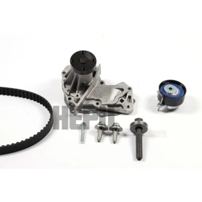 Imagen de HEPU PK02552 Bomba de Agua + Kit Distribucion con tornillos 117 FORD: FOCUS 2, FIESTA 6, 3, VOLVO: S40 II, V50, C30