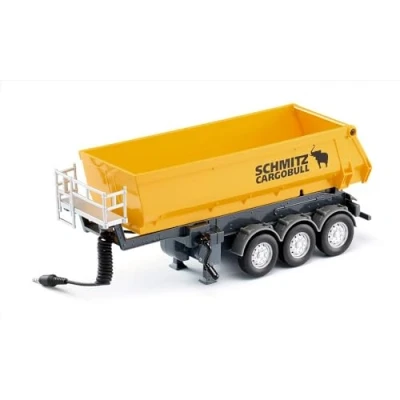 Imagen de Siku 6734 Control 3 Axled Tipping Semi Trailer, Yellow