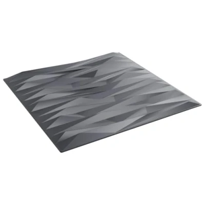 Imagen de vidaXL paneles de pared 12 uds XPS piedra gris 50x50 cm 3 m², revestimiento pared, azulejos arte la