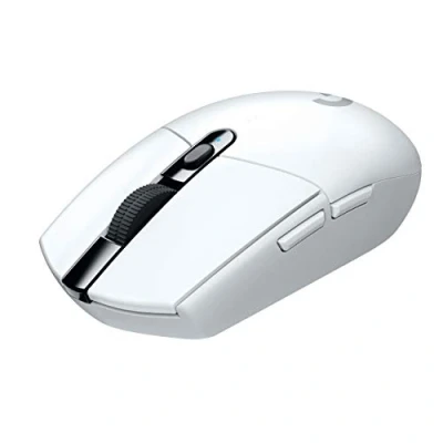 Imagen de Logitech G305 LIGHTSPEED Ratón Gaming Inalámbrico, Captor HERO 12K, 12,000 DPI, Ultra ligero, Batería de 250h, 6 Botones Programables, Memoría Integrada, PC/Mac Blanco