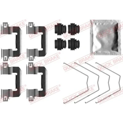 Imagen de QUICK BRAKE 109 0064 Kit de accesorios, pastillas frenos HYUNDAI: i30 III Familiar, Hatchback, II Hatchback