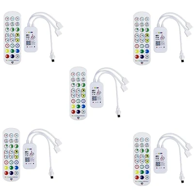 Imagen de IGUATU 2X Controlador Tuya WiFi RGB para de Luz LED 3528 2835 5050 con Control Remoto 24 Teclas
