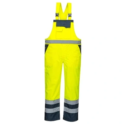 Imagen de Portwest Peto Bicolor Contrast, Sin Forro, Tamaño: M, Color: Amarillo/Marino, S488YNRM