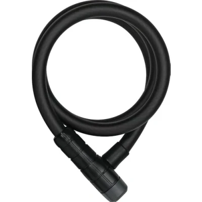 Imagen de ABUS candado de cable Racer 6412K bicicleta acero con revestimiento plástico nivel seguridad 4 120 cm, negro