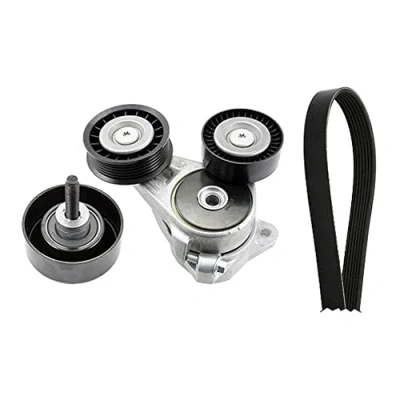 Imagen de INA 529 0376 10 Juego de correas trapeciales poli V Revisar/sustituir poleas libres del alternador FORD: Focus 2, C Max, 2 Kombi