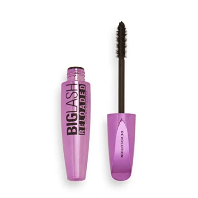 Imagen de Makeup Revolution, Big Lash Reloaded Volume Mascara, Black, 8g