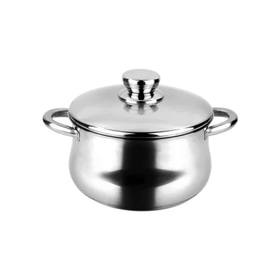 Imagen de Fagor Silverinox Olla Inducción 24 cm, 6,8 Litros Acero Inoxidable 18/10, Tapa, Cazuela Alta con Fondo Difusor de Triple Capa, Apto para Todas las Cocinas, Vitrocerámica, Gas, Horno, Lavavajillas