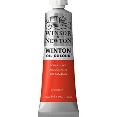 Imagen de Winsor &amp; Newton Pintura al óleo, Laca Escarlata, 37 ML